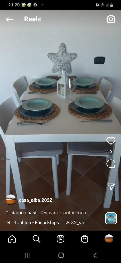 Casa Alba Apartment Sant'Antioco Exterior photo